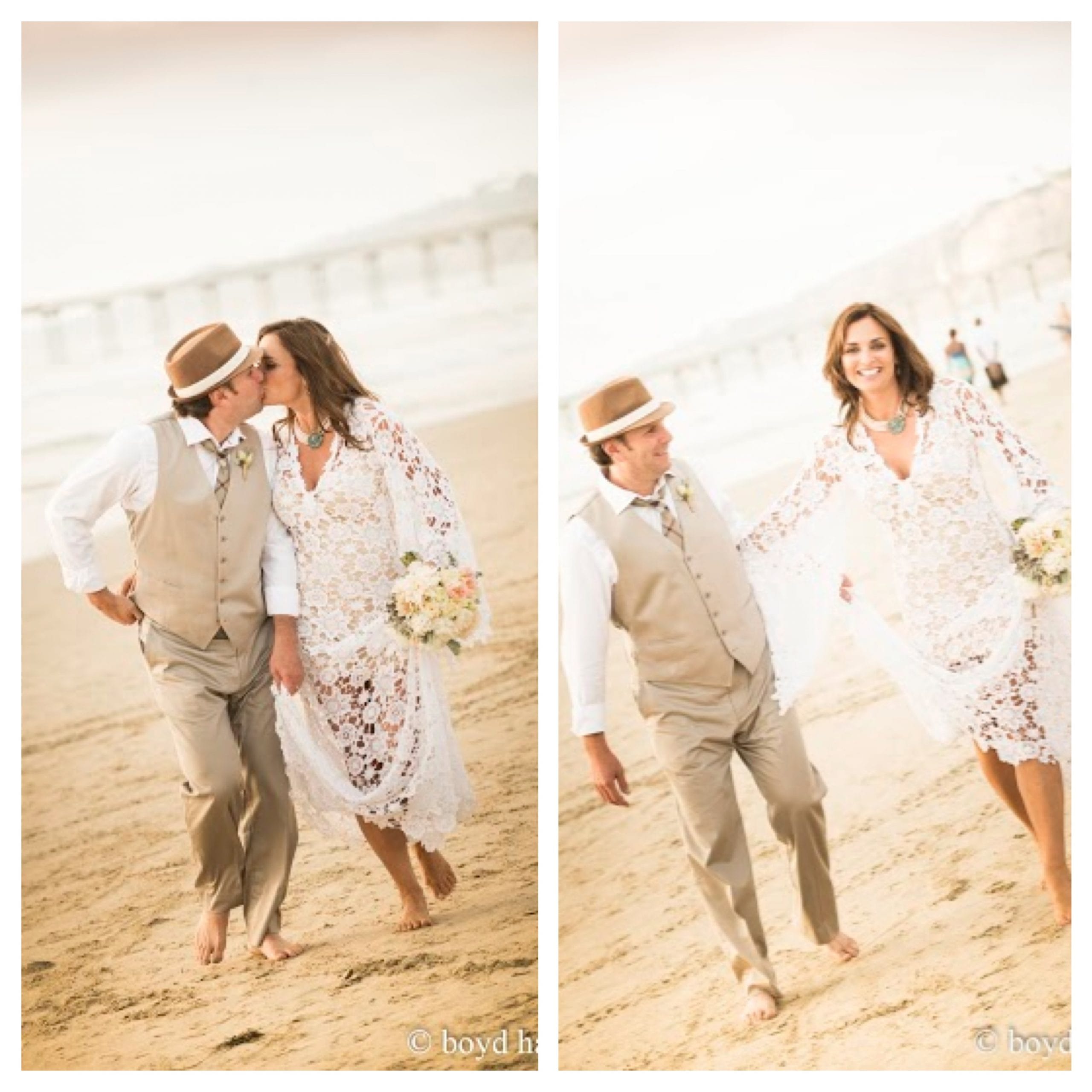 Dreamy Beach Bohemian Wedding