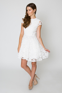 white-lace-cocktail-dress-simple-elegant-wedding-full-front-view