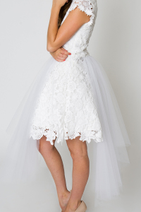 short-white-lace-alternative-wedding-dress