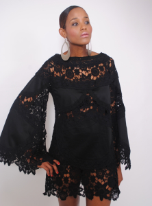 black-lace-dress-with-bell-sleeve-hippie-boho-vintage-style-mini