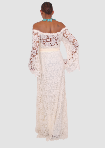 back-view-ivory-long-lace-off-shoulder-bell-sleeve-dress