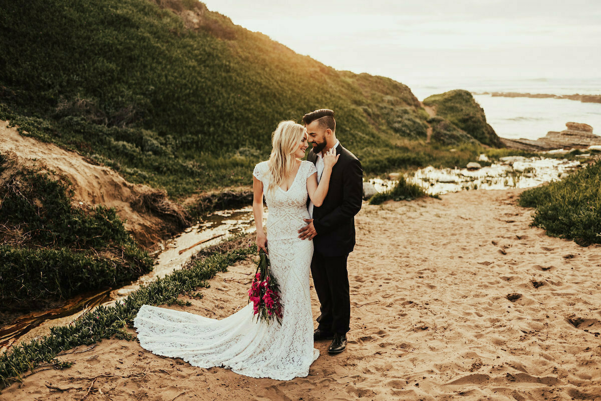  Adelaide  Bohemian  Lace Wedding  Dress  Dreamers and Lovers