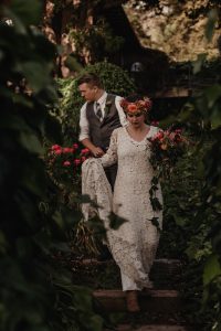 BRIGITTE CROCHET WEDDING DRESS