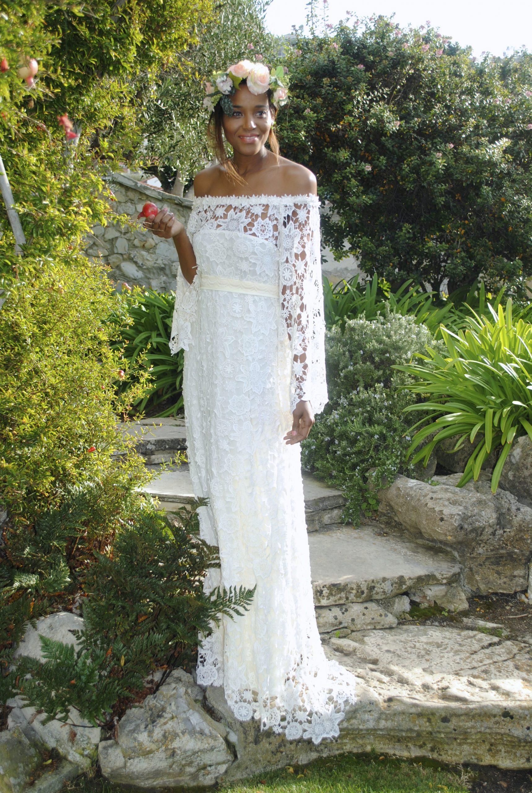 Crochet Wedding Dress for the Carefree Boho Bride