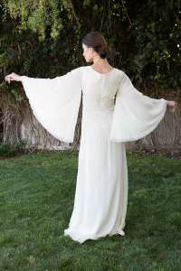 angel-sleeve-silk-chiffon-wedding-dress