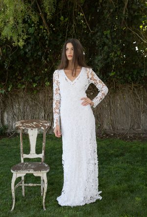 IRIS LACE GOWN