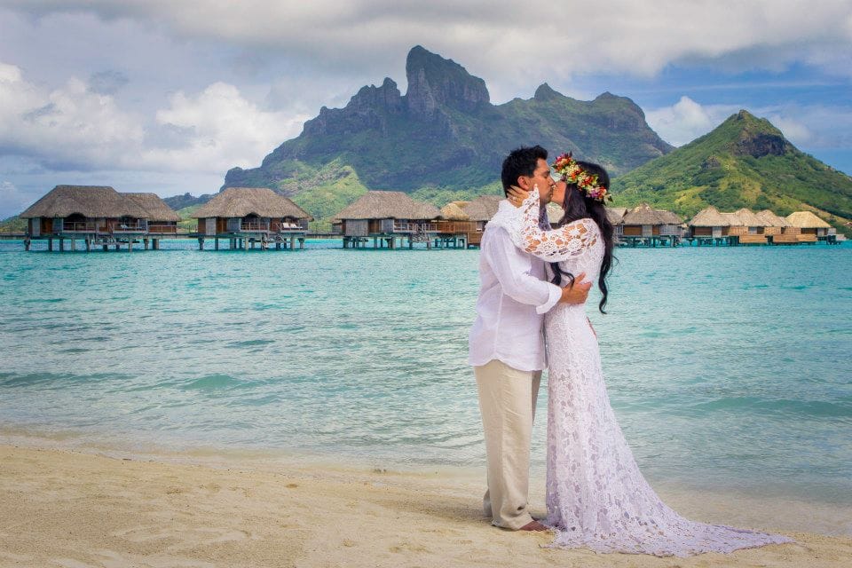 A Bohemian Bora Bora Elopement