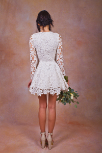 daniela-lace-short-dress-long-sleeved-back-view