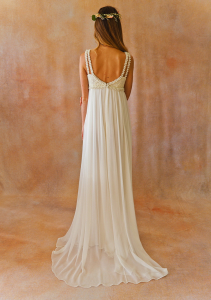 romantic-silk-chiffon-floaty-;ace-chiffon-boho-wedding-gown