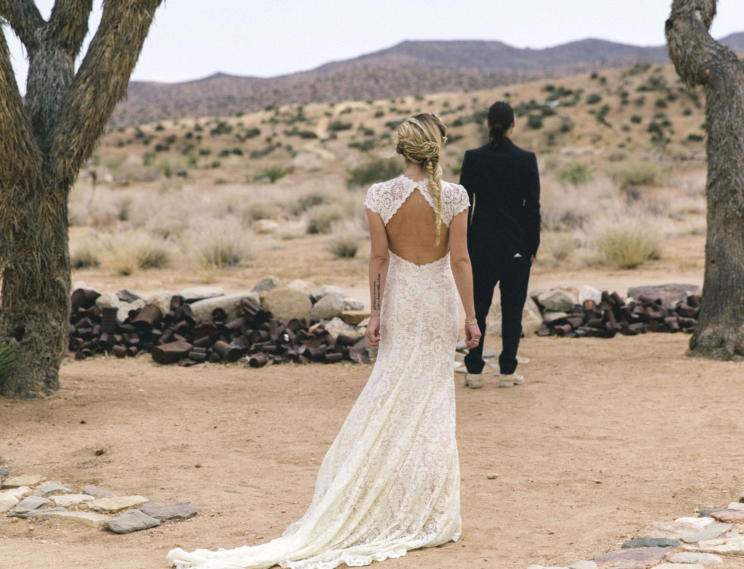 Cool Palm Springs Bohemian Wedding!