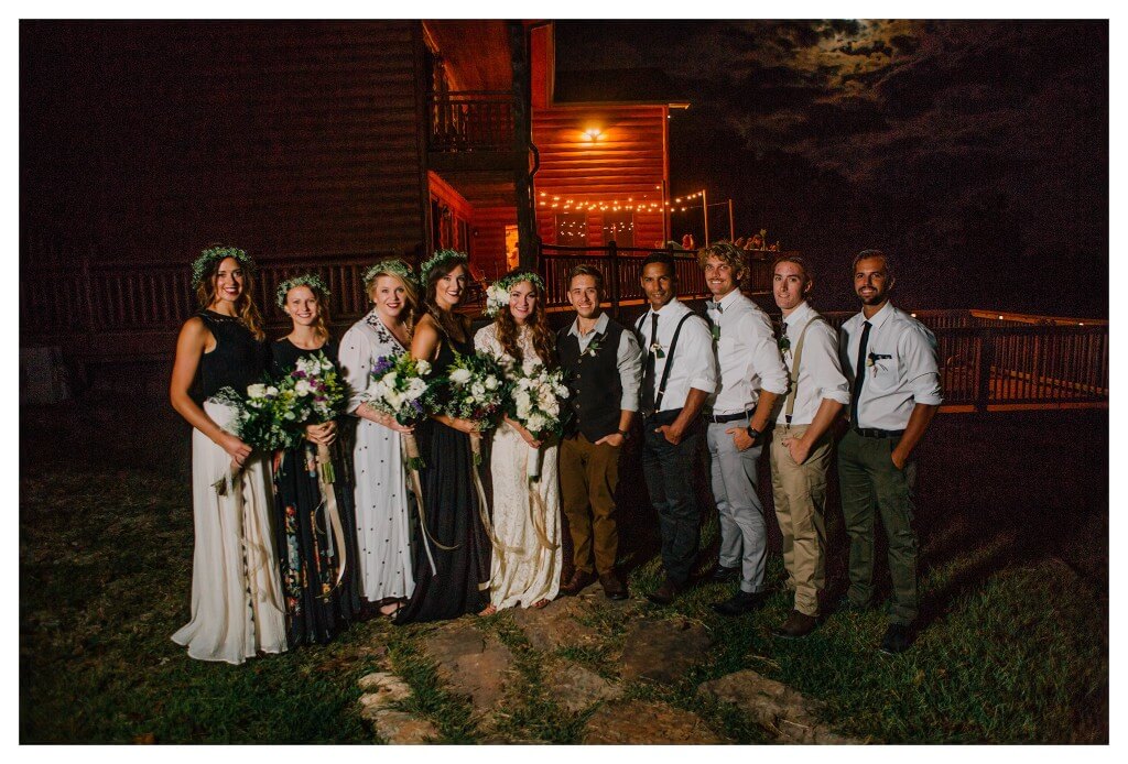 boho-bridesmaids-rustic-intimate-mountain-wedding
