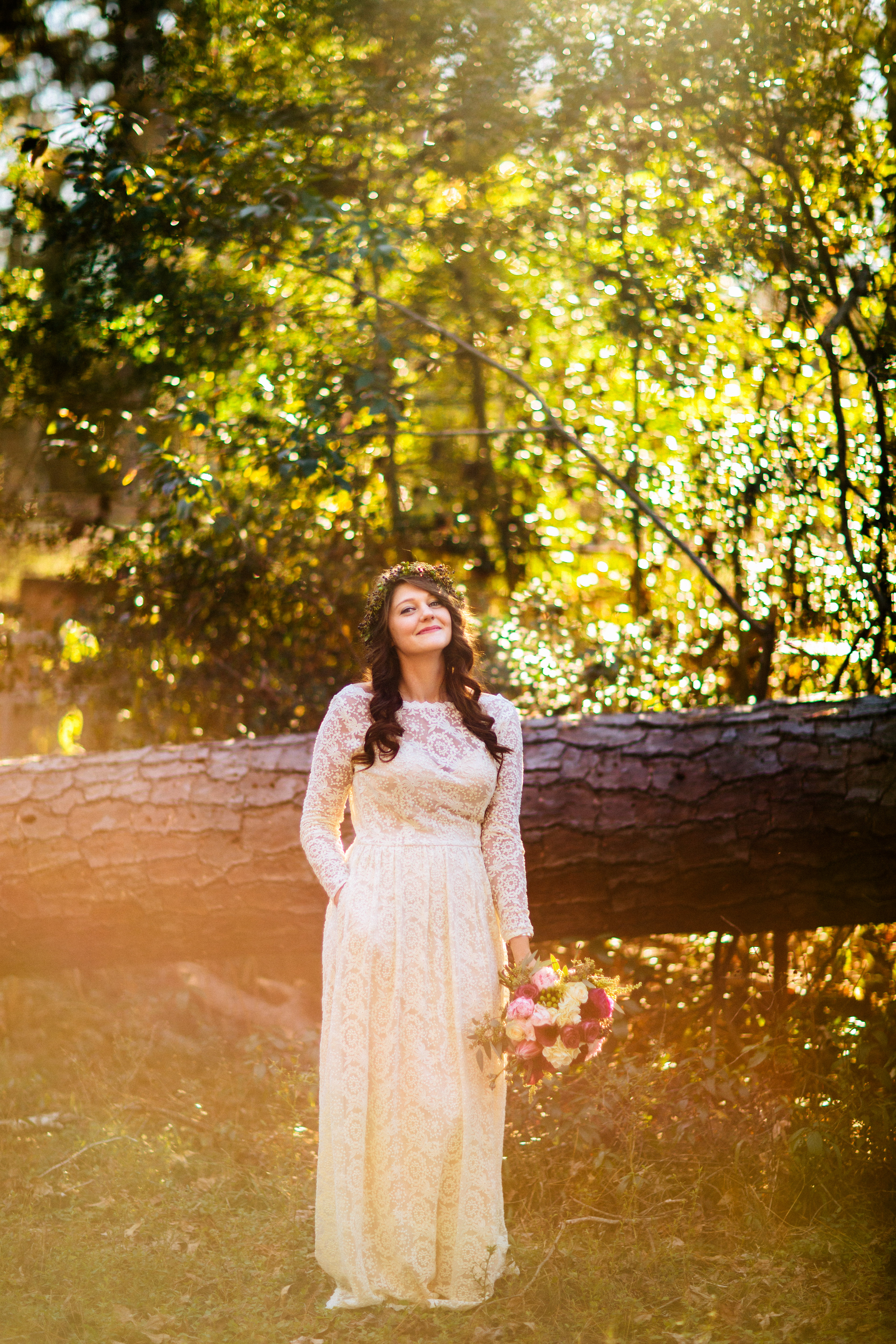 Romantic and Wild Rustic Texas  Wedding  Dreamers and Lovers