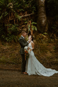 Bride-Lexi-intimate-forest-wedding-wearing-Stella-lace-wedding-dress