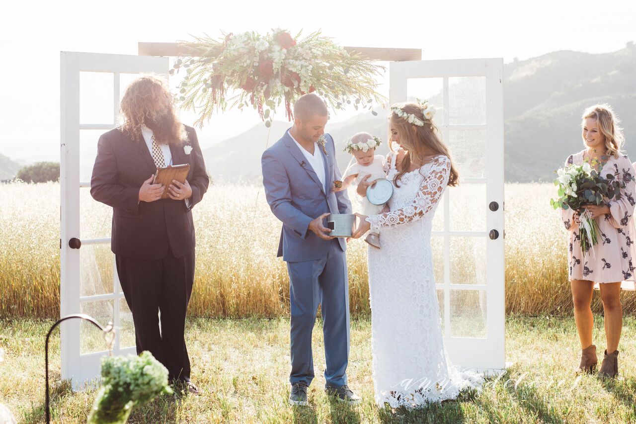 Erika & Ryan Farmhouse Rustic Bohemian Wedding