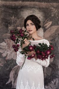 bohemian-wedding-inspiration-featuring-lisa-long-sleeve-lace-wedding-dress