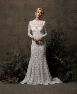long-sleeved-off-white-lace-dress-with-nude-colored-sweetheart-lining