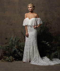 off-white-stretch-lace-offshoulder-bohemian-wedding-dress