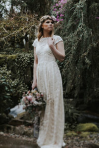 textured-lace-wedding-dress-with-pockets-for-the-laidback-bohemian-bride