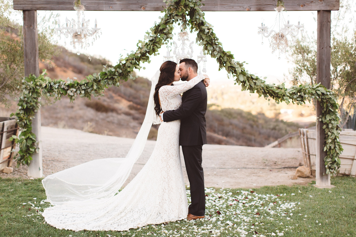 Lauren + Brent’s Rustic Ranch Wedding