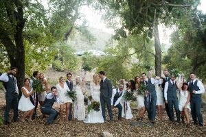 the-bridal-party-at-this-bohemian-wedding-at-the-highlands-ranch-venue-in-California