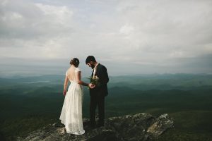 inspiration-for-the-adventurous-bride-considering-getting-eloped-on-top-of-a-mountain-while-wearing-the-prettiest-boho-simple-lace-dress