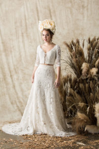 dreamers-and-lovers-cotton-crochet-lace-bohemain-long=sleeve-wedding-dress
