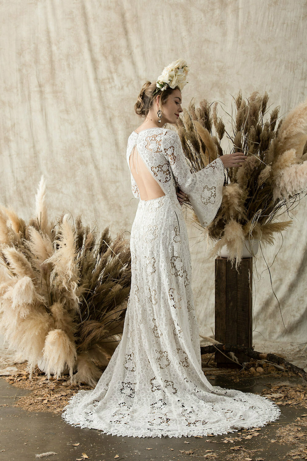 Juliet Lace Bohemian Wedding Dress