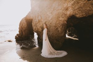 MIRANDA LONG SLEEVE LACE WEDDING DRESS - Etheria