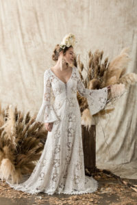 Juliet-cotton-lace-vintage-boho-style-wedding-dress