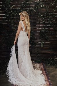 Dreamers-and-Lovers-Jenny-Fringe-Floral-Dotted-Multidimensional-Boho-ace-Wedding-Dress