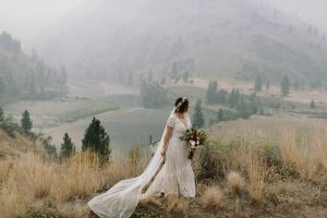 azalea-bohemian-wedding-dress-with-crochet-detailing-and-train