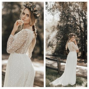romantic-long-sleeves-boho-wimple-wedding-dresses-with-long-sleeves-sheer-back-unfussy-train-and-the-most-beautiful-cotton-lace