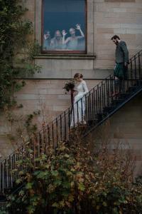 bride-ruth-in-her-lace-nontraditional-wedding-dress-at-cambo-estate-in-scotland