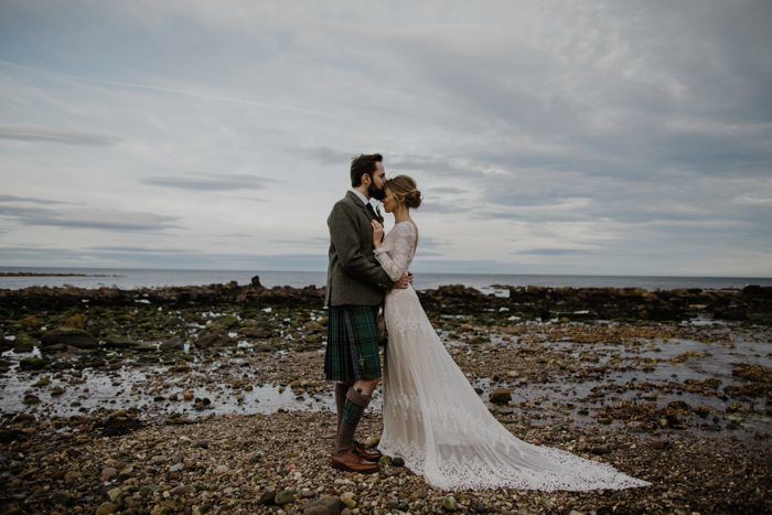 scottish wedding dress