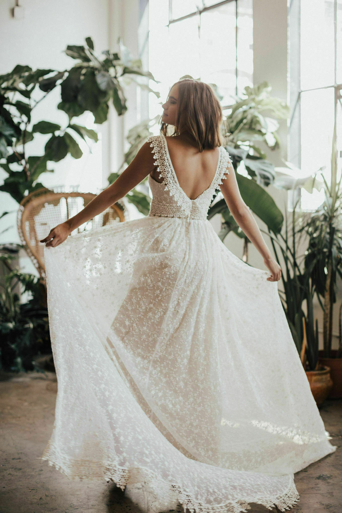 Lupita Lace Wedding Dress Rental
