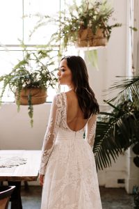 Simone-low-back-lace-wedding-dress-with-full-skirt