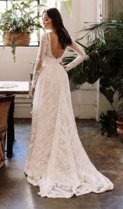 Simone-Lace-Wedding-Dress-Open-Back-Flowy-Skirt-Long-Sleeves