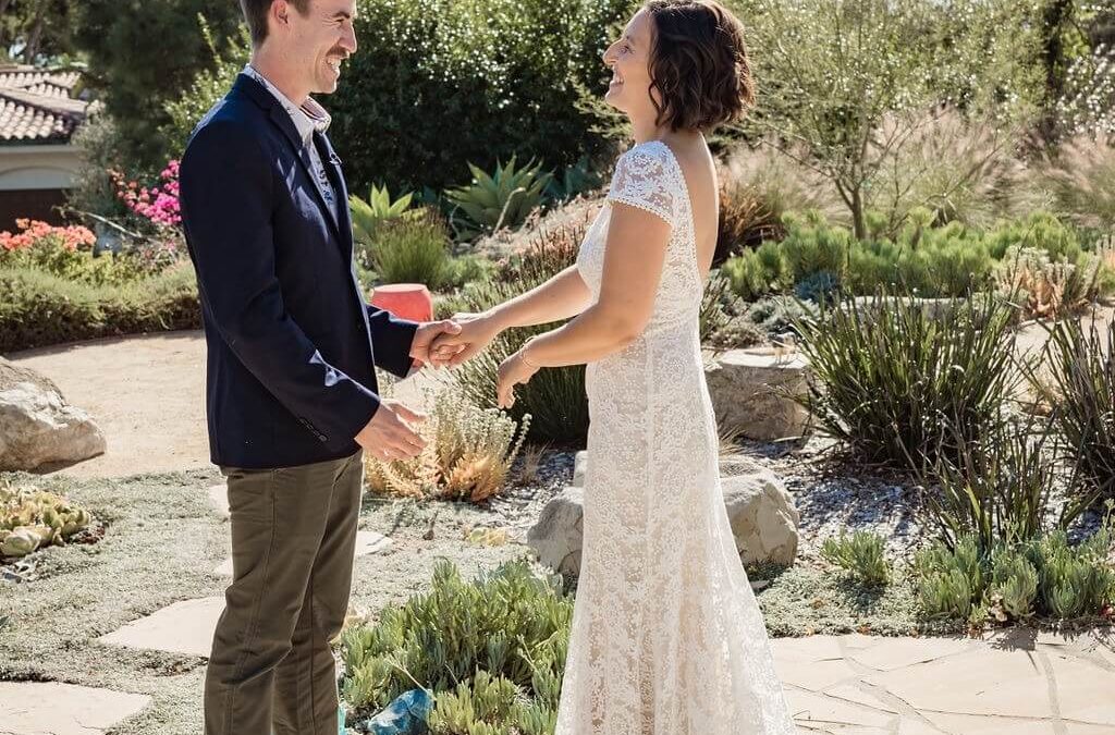 A Stress-Free Intimate Backyard Wedding in California