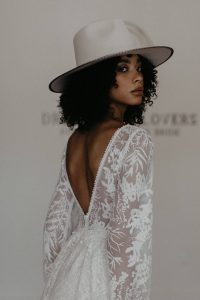 Francesca-boho-v-neck-lace-wedding-dress