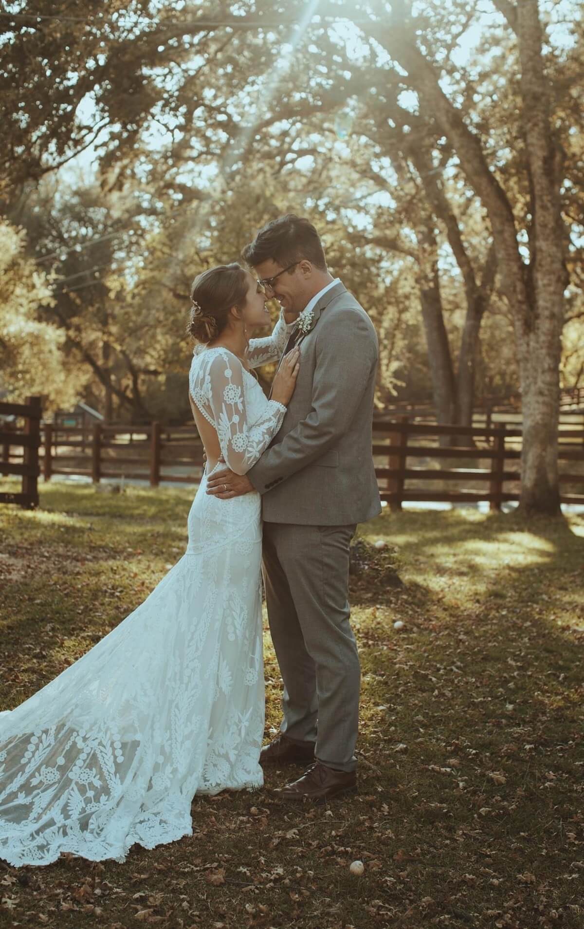 California Bride Emily in Violetta Dress | Dreamers and Lovers