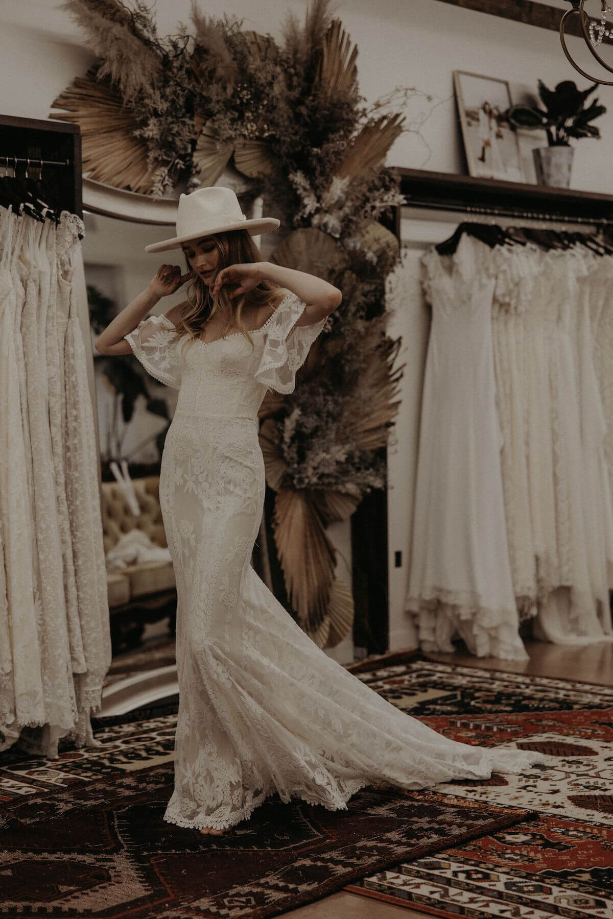 Caroline-romantic-lace-off-shoulder-wedding-dress