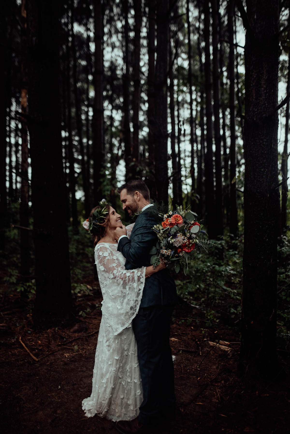 Alison and Curtis Intimate Backyard Wedding