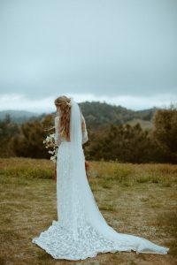 bride-Angela-wearing-Zinnia-long-sleeve-omantic-lace-wedding-dress