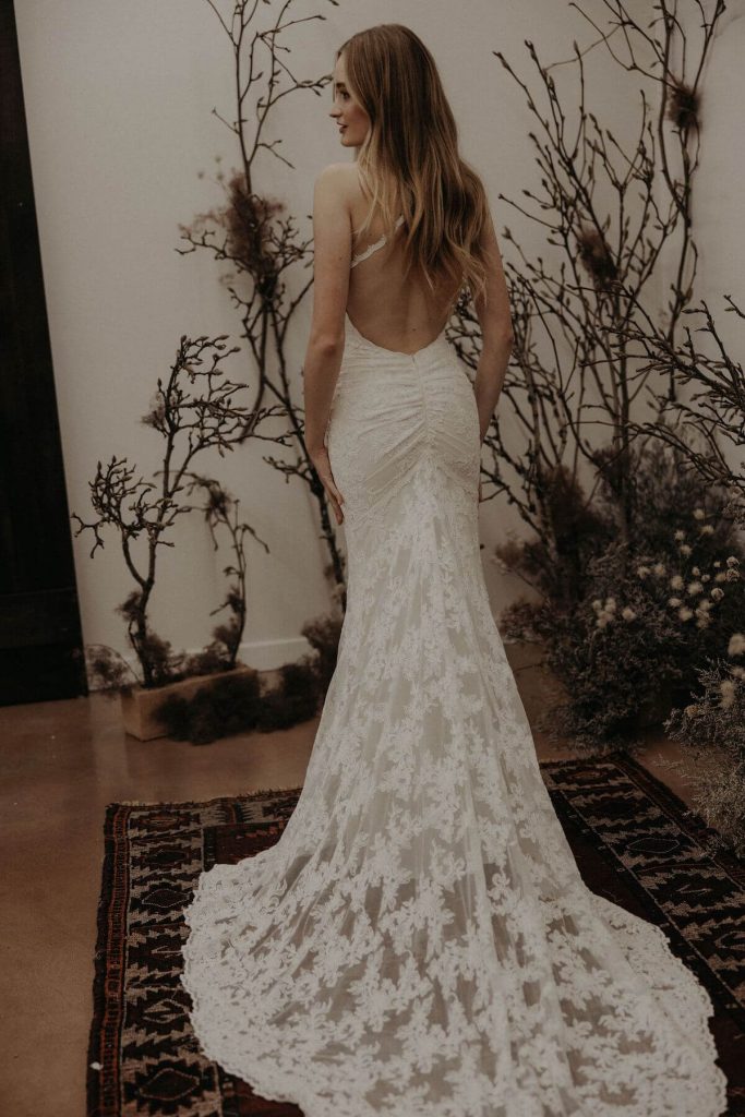Brooke Ruched Wedding Dress