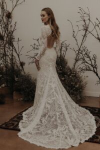 Sophie-lace-wedding-dress-with-sleeves-and-open-back