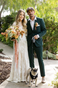 Alison-and-Matt-and-their-Pug-small-wedding-in-California