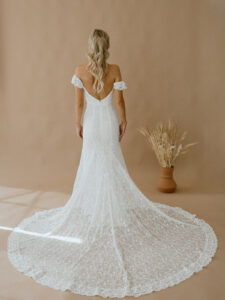 Amanda-backless-off-shoulder-floral-lace-wedding-dress-vintage-inspired