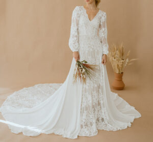 Meet-Jasmine-long-sleeve-wedding-dress-for-the-unconventional-bride