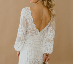 Jasmine-scalloped-lace-wedding-dress-v-front-and-back