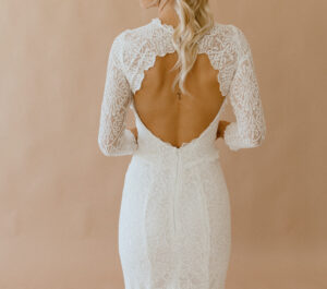 Kate-lace-sleeve-fitted-elegant-wedding-dress